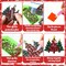 30 Pcs Christmas Diamond Art Painting Magnets Kits (Buffalo Plaid)